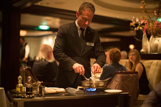 Sophisticated dining on Celebrity Cruises
