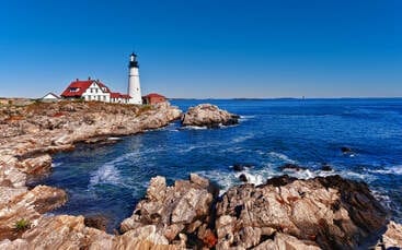 Portland's Head Lighthouse can be visited during your cruise