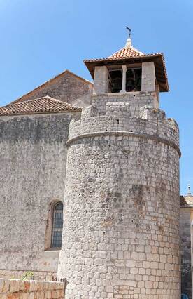 Medieval church in Stari Grad, Croatia