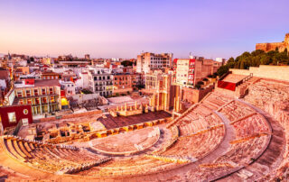 Roman Theatre in Cartagena, Spain